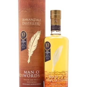 Annandale 10 Year Old
Cask #125 Unpeated Man O'Words - Cask #125 Unpeated Man O'Words