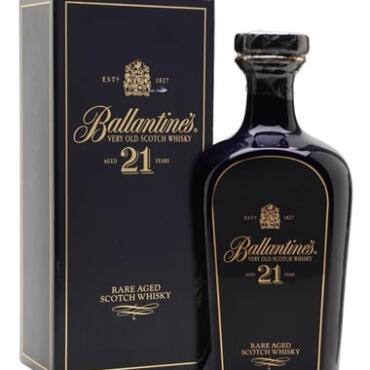 Ballantine's 21 Year Old
Blue Ceramic