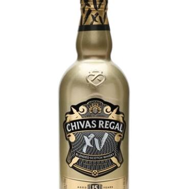 Chivas Regal 15 Year Old XV
Gold Bottle