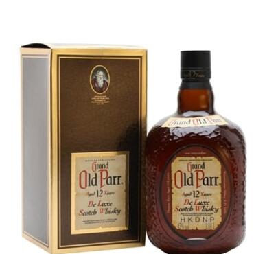 Grand Old Parr De Luxe
12 Year Old Bot.1990s Litre