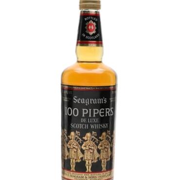 Seagram's 100 Pipers
Bot.1980s