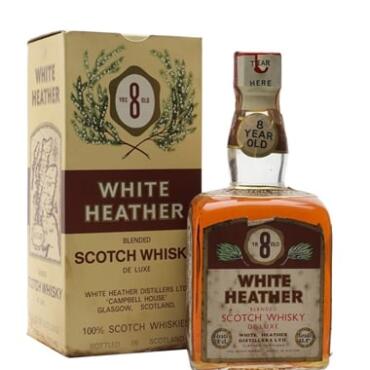 White Heather 8 Year Old
De Luxe Bot.1970s