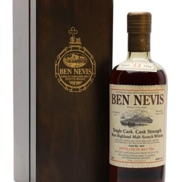 Ben Nevis 1966
44 Year Old Bot.2010 Cask #3654 - 44 Year Old Bot.2010 Cask #3654