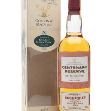 Benrinnes 1978
Bot.1995 Centenary Reserve Gordon & MacPhail - Bot.1995 Centenary Reserve Gordon & MacPhail