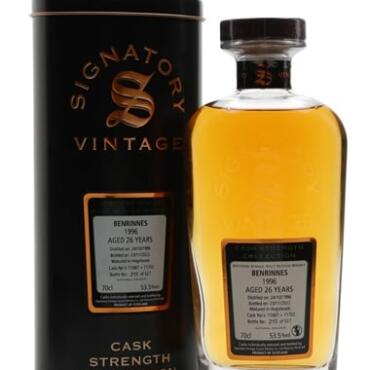 Benrinnes 1996
26 Year Old Casks ##11687+11702 Signatory - 26 Year Old Casks ##11687+11702 Signatory