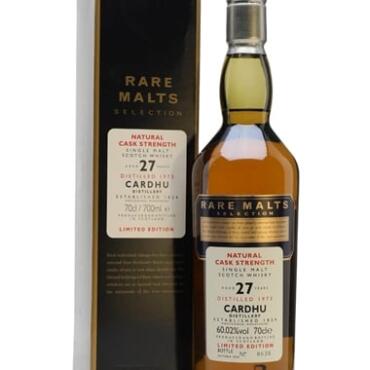 Cardhu 1973
27 Year Old Rare Malts - 27 Year Old Rare Malts