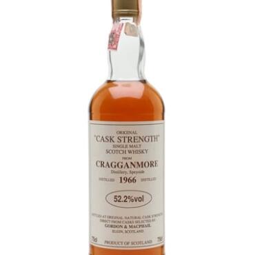 Cragganmore 1966
Bot.1980s Cask Strength Gordon & MacPhail - Bot.1980s Cask Strength Gordon & MacPhail
