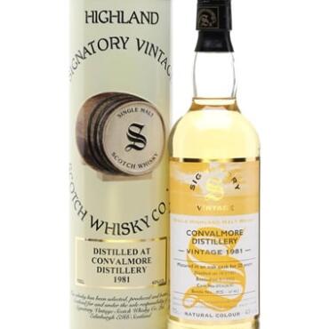 Convalmore 1981
20 Year Old Signatory - 20 Year Old Signatory