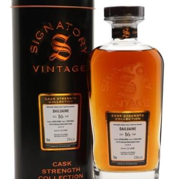 Dailuaine 2008
16 Year Old Oloroso Cask 6 Signatory Cask Strength - 16 Year Old Oloroso Cask 6 Signatory Cask Strength