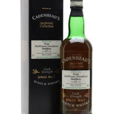 Dufftown 1979
17 Year Old Sherry Cask Cadenhead's - 17 Year Old Sherry Cask Cadenhead's