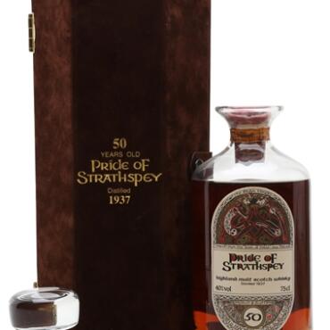 Pride of Strathspey 1937
50 Year Old Crystal Decanter - 50 Year Old Crystal Decanter