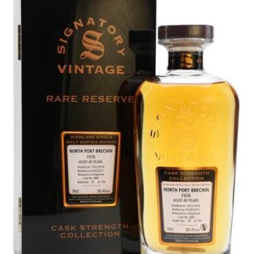 North Port Brechin 1976
40 Year Old Rare Reserve Signatory - 40 Year Old Rare Reserve Signatory