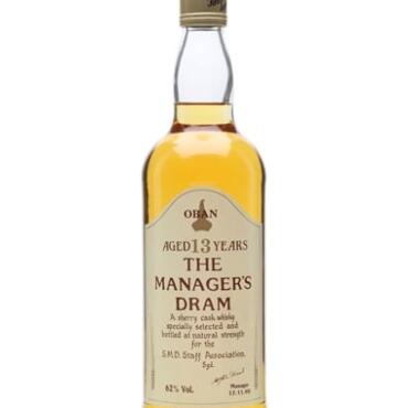 Oban 13 Year Old
Manager's Dram Sherry Cask - Manager's Dram Sherry Cask