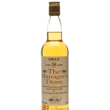 Oban 19 Year Old
Manager's Dram - Manager's Dram