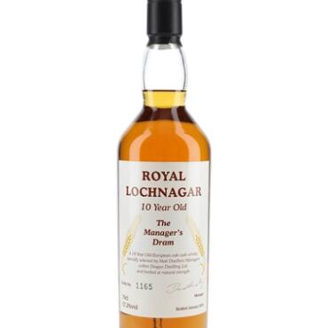Royal Lochnagar 10 Year Old
Manager's Dram - Manager's Dram