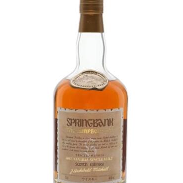 Springbank 10 Year Old
Dumpy Bottle Bot.1980s - Dumpy Bottle Bot.1980s