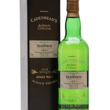 Teaninich 1983
11 Year Old Authentic Collection Cadenhead's - 11 Year Old Authentic Collection Cadenhead's