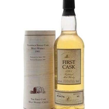 Teaninich 1981
16 Years Old First Cask #89 587 93 - 16 Years Old First Cask #89 587 93