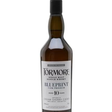 Tormore 10 Year Old
Cream Sherry Cask Blueprint Cask Program 01 - Cream Sherry Cask Blueprint Cask Program 01